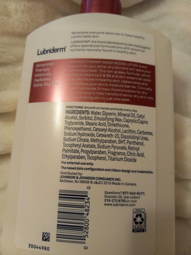 Advanced Therapy Fragrance-Free Lotion product review