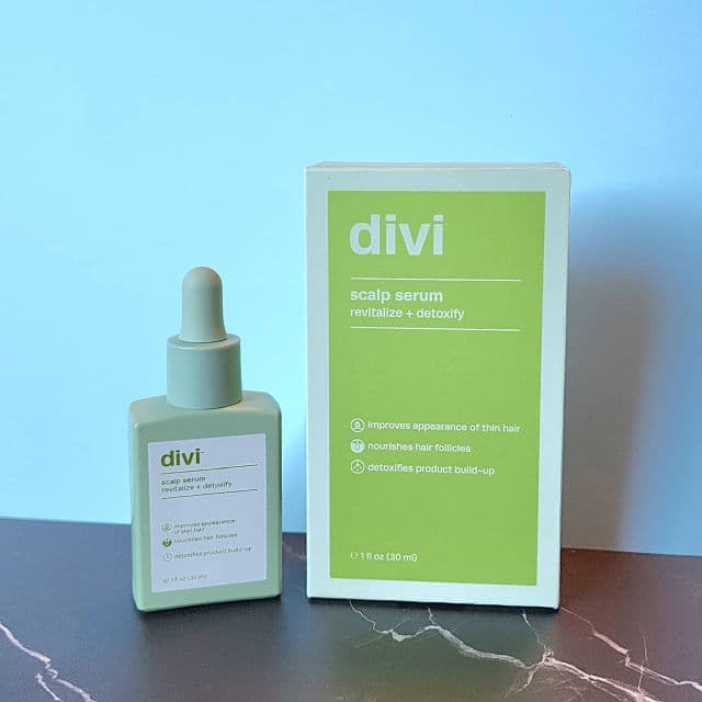 Divi Scalp Serum review photo by Researching4Beauty