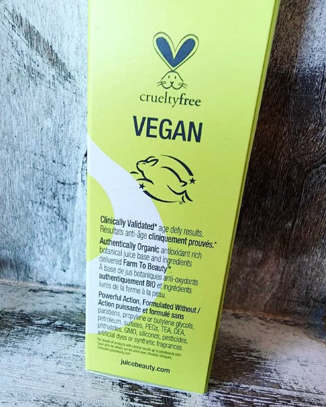 Juice Beauty Prebiotix SPF 45 Glow Daily Multi-Tasking Moisturizer review photo by Researching4Beauty