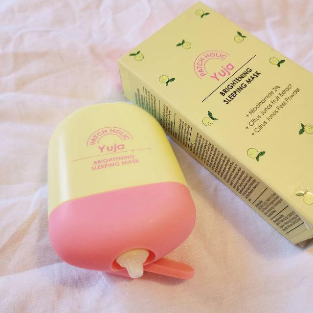 Yuja Brightening Sleeping Mask product review