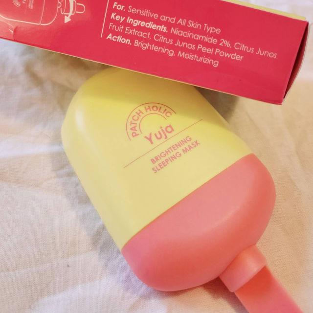 Yuja Brightening Sleeping Mask product review