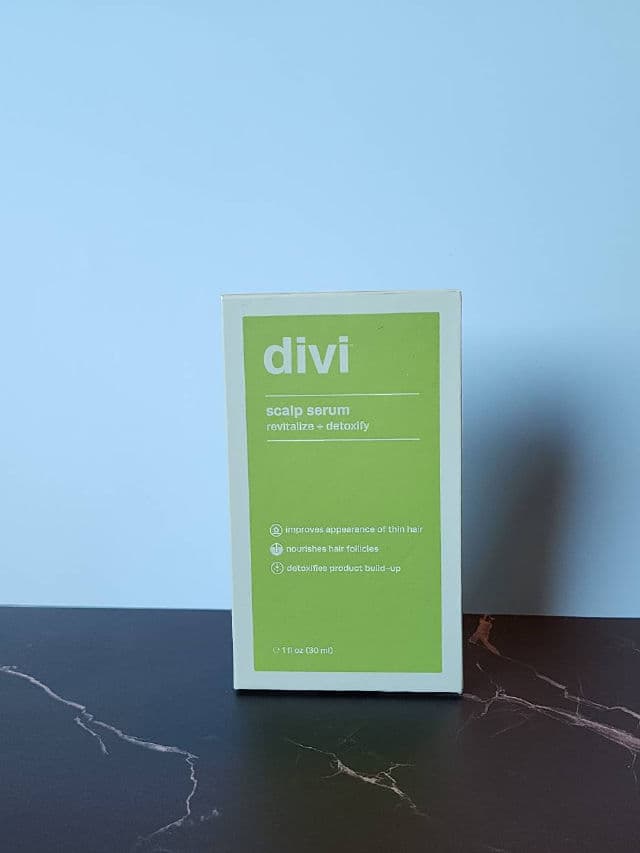 Divi Scalp Serum review photo by Researching4Beauty