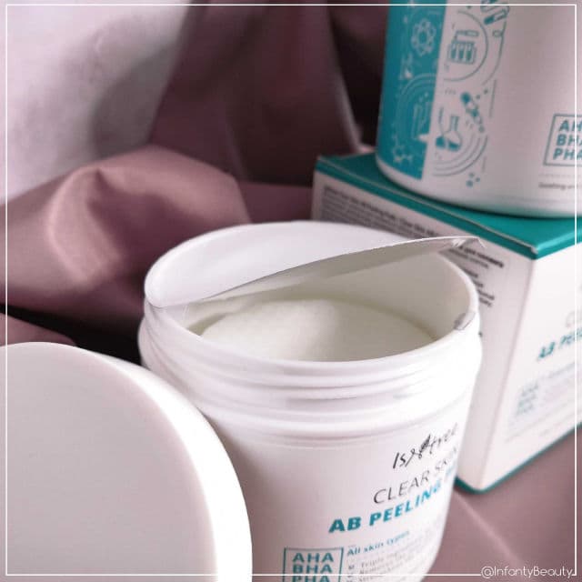 ISNTREE Clear Skin AB Peeling Pads review photo by TanyaKbeauty