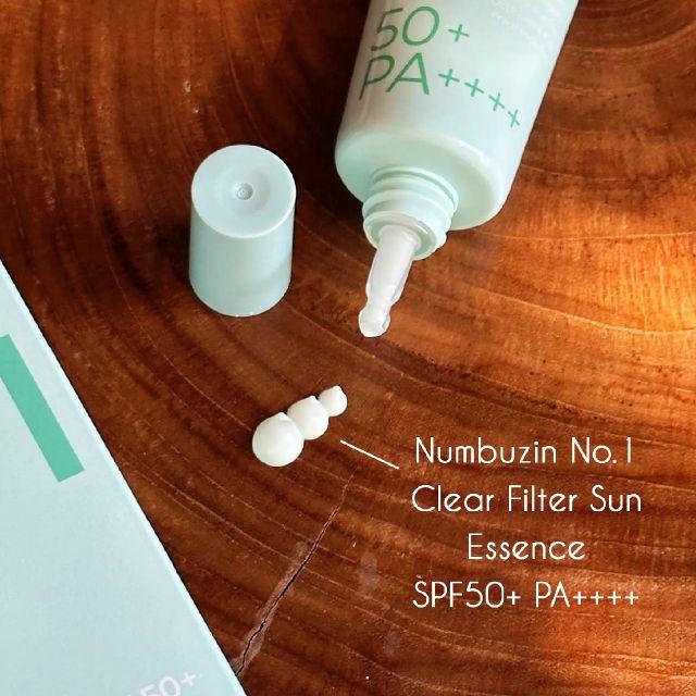 No.1 Pure-Full Calming Water Sunscreen SPF50+ PA++++  product review