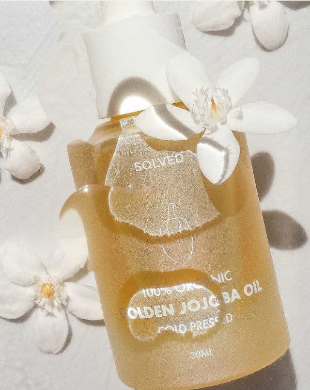Solved Skincare 100% Organic Golden Jojoba Oil review photo by myskinbybel