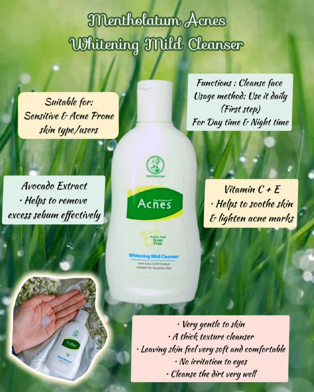 Acnes Whitening Mild Cleanser review photo by Yaniemirawk
