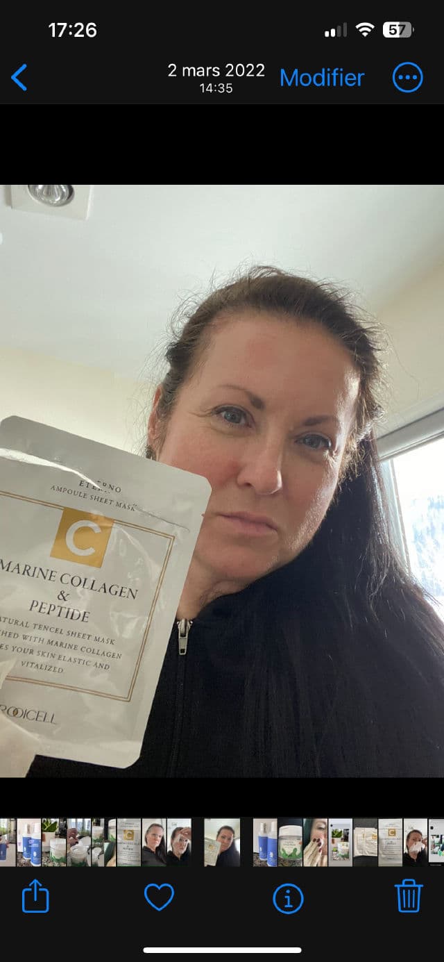 Rooicell Eterno Marine Collagen & Peptide Ampoule Sheet Mask review photo by ManonM