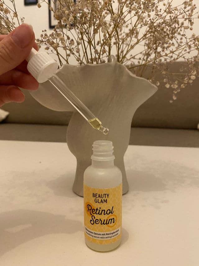 BEAUTY GLAM Retinol Serum review photo by glowandsunshine