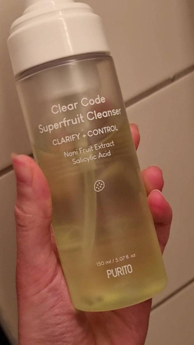 Clear Code Superfruit Cleanser product review