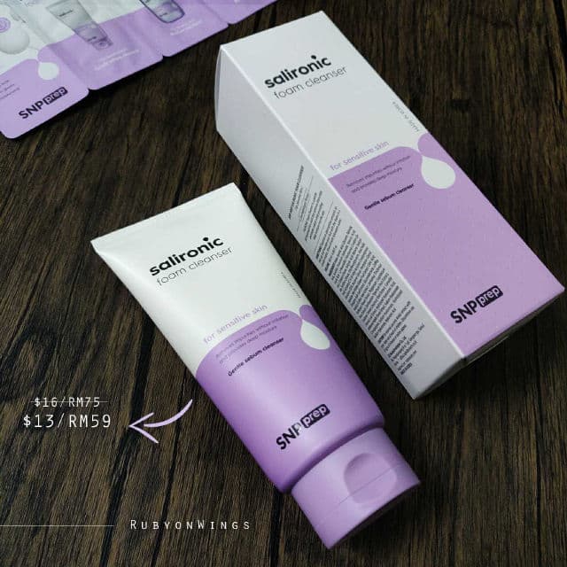 SNP Prep Salironic Foam Cleanser review photo by RubyonWings