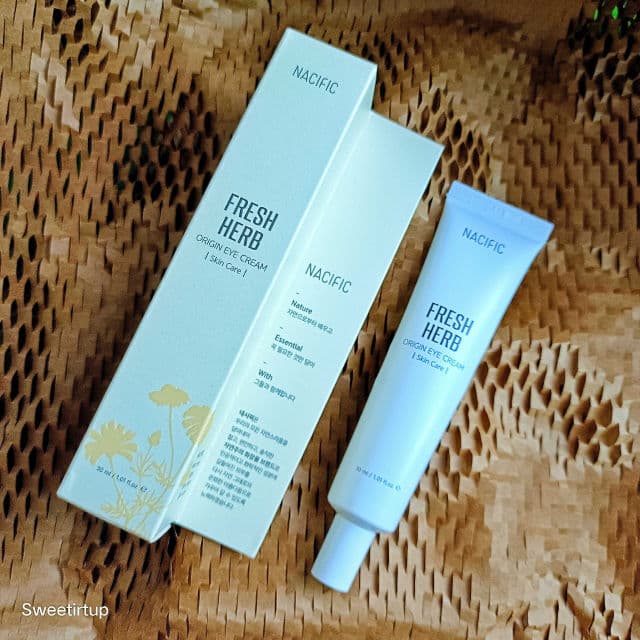Nacific Fresh Herb Origin Eye Cream review photo by sweetirtup