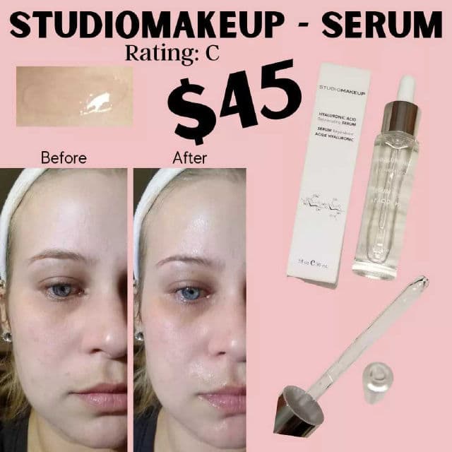 STUDIOMAKEUP Hyaluronic Acid Rejuvenating Serum review photo by melissajackson07