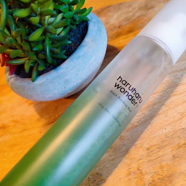 HaruHaru WONDER Black Bamboo Mist review photo by kbeautysandra