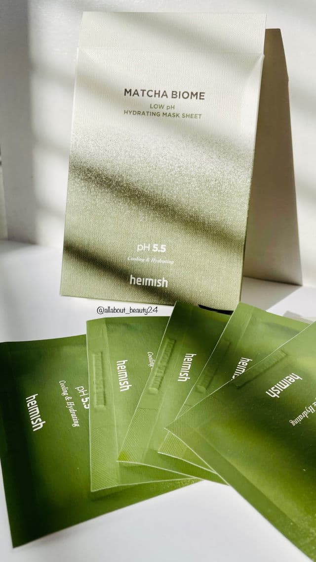 Heimish Matcha Biome Low pH Hydrating Mask Sheet review photo by TDK
