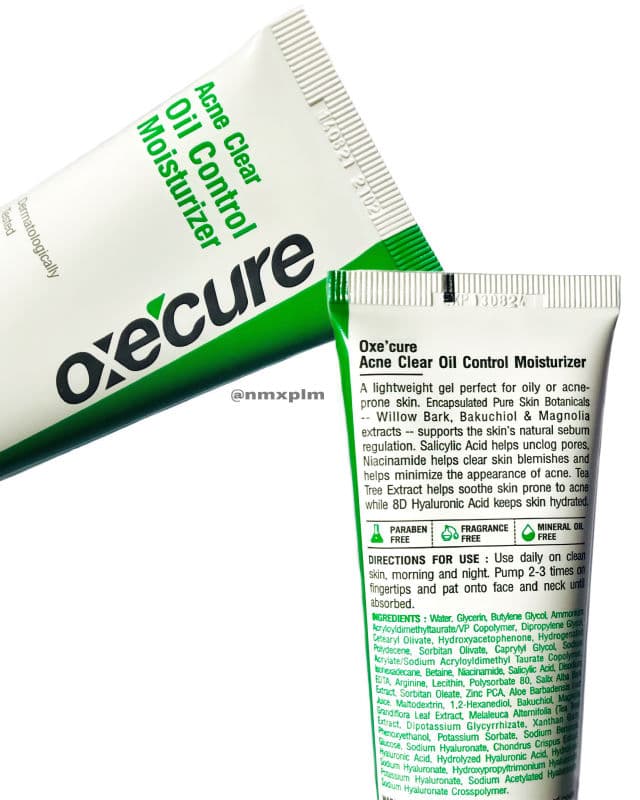 Oxecure Acne Clear Oil Control Moisturizer review photo by nmxplm