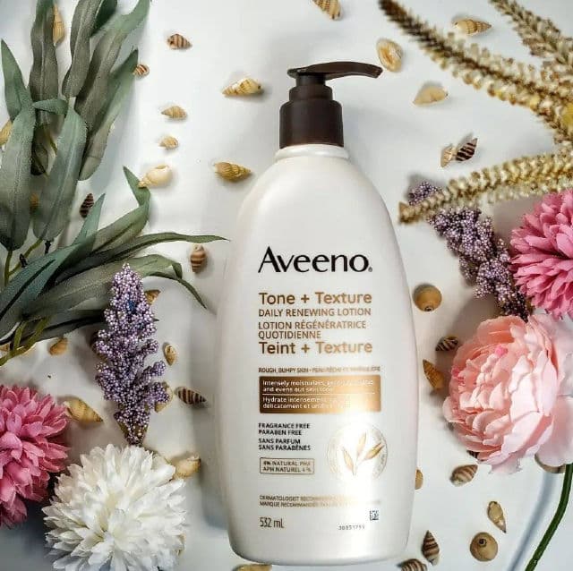 Aveeno Tone + Texture Daily Renewing Body Lotion review photo by Producttester