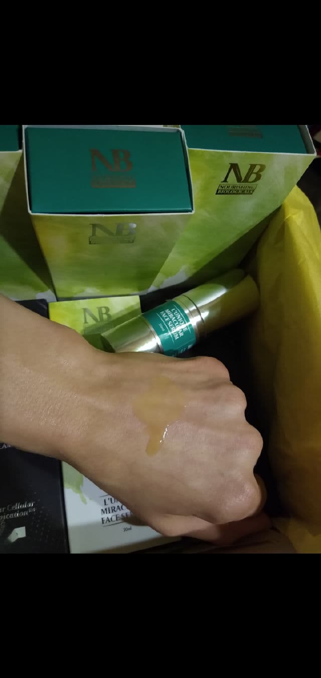 Nourishing Biologicals L'unique Miracular Face Serum review photo by heatherrduhh