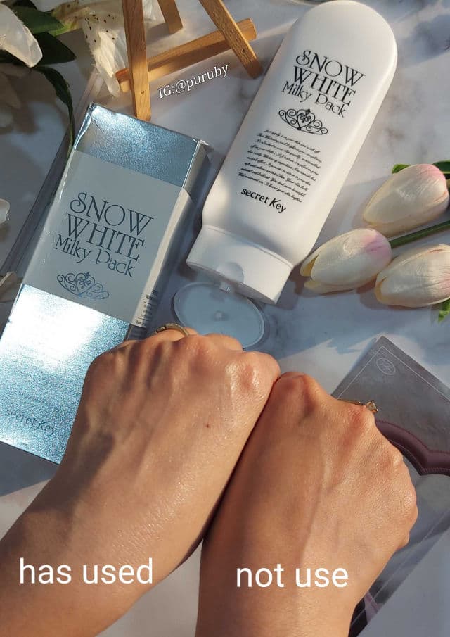 SECRET KEY Snow White Milky Pack review photo by RubyPham