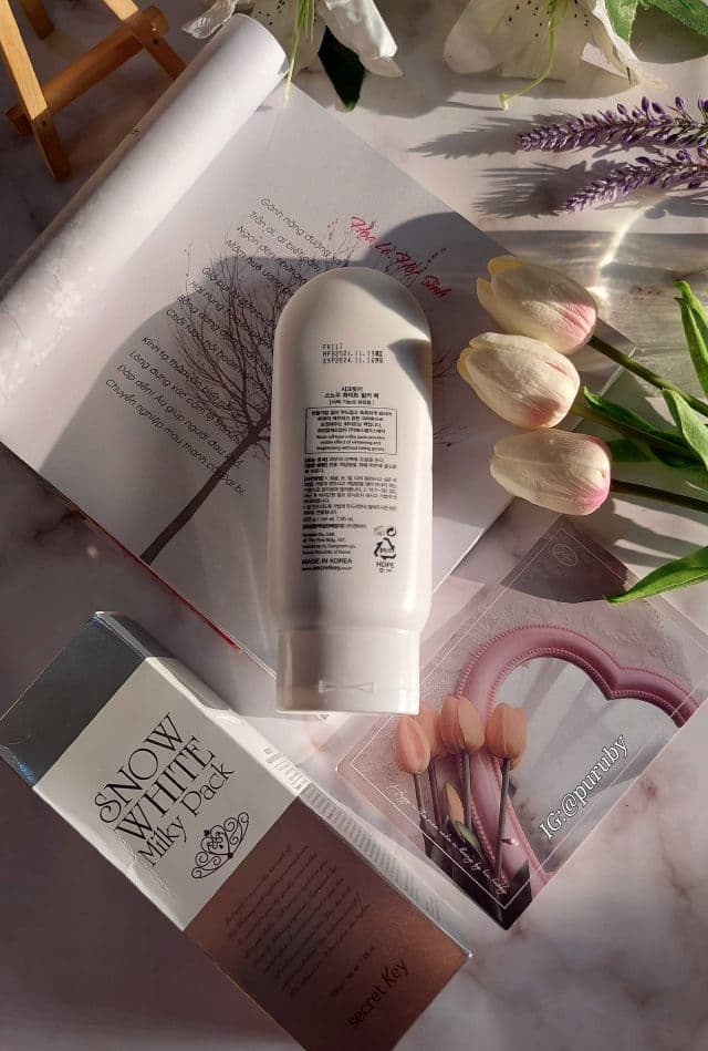 SECRET KEY Snow White Milky Pack review photo by RubyPham