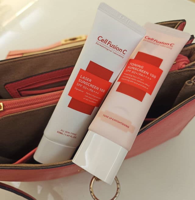 Cell Fusion C Laser Sunscreen 100 SPF50+/PA+++ review photo by JaniceCherisheart
