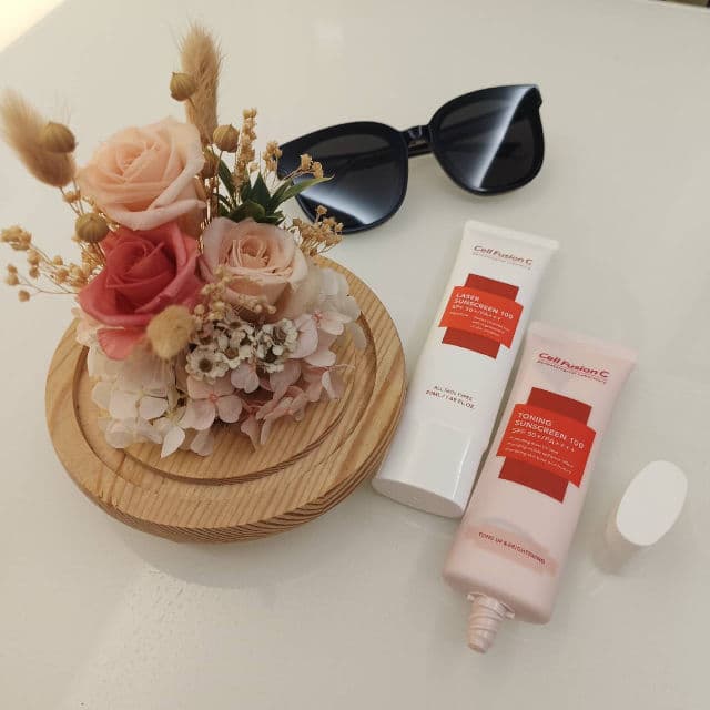 Cell Fusion C Laser Sunscreen 100 SPF50+/PA+++ review photo by JaniceCherisheart