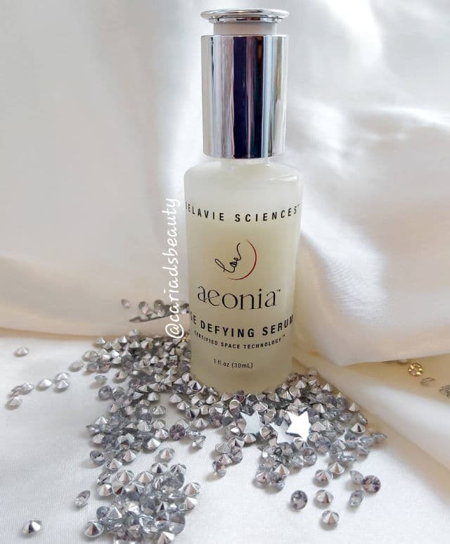 Delavie Sciences Aeonia Age Defying Serum review photo by cariadsbeauty