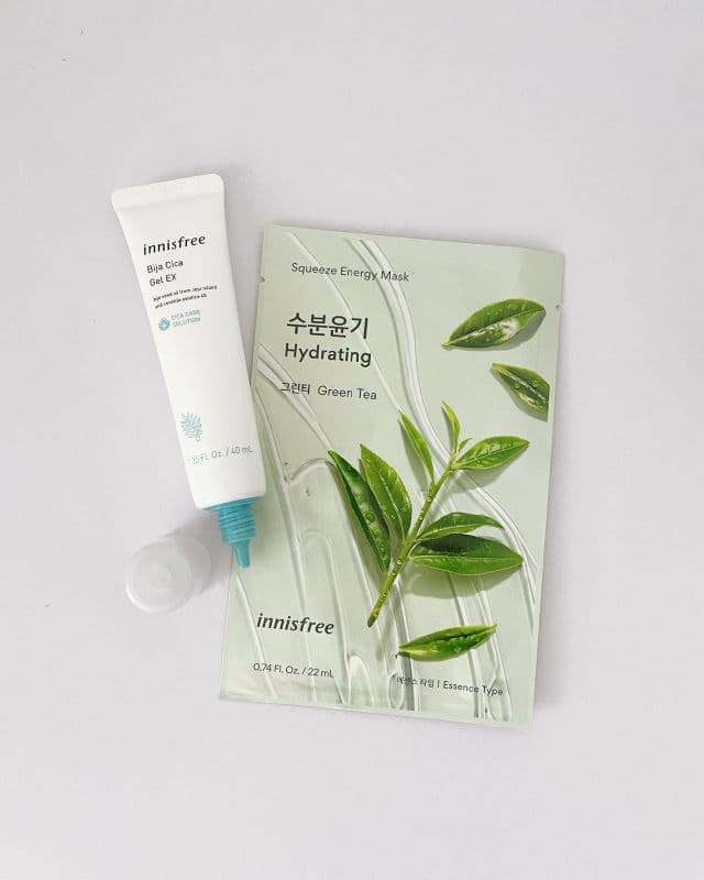 INNISFREE Bija Cica Gel EX review photo by sugarvogue