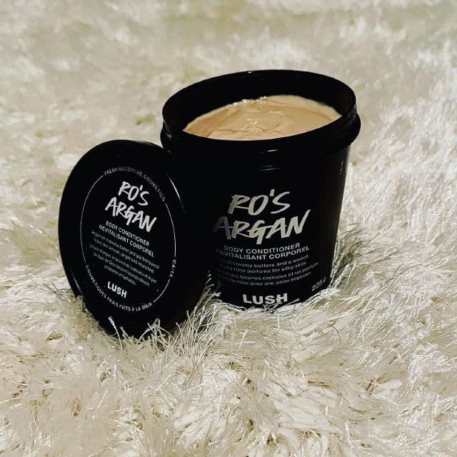 LUSH Ro's Argan Body Conditioner review photo by therealchelsea