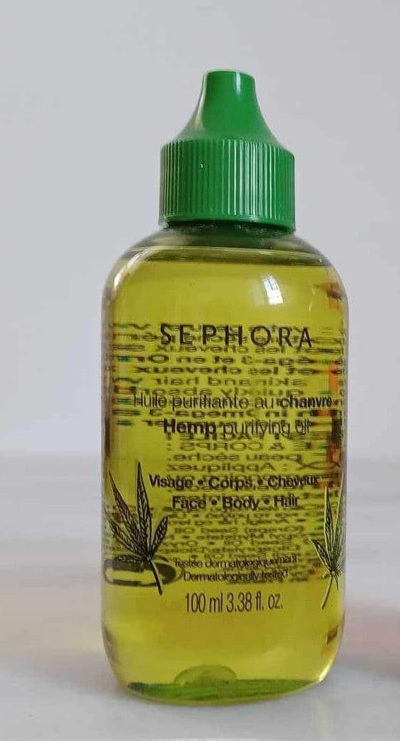 Sephora Collection Multi-Purpose Hemp Purifying Oil review photo by Jasminmmundo