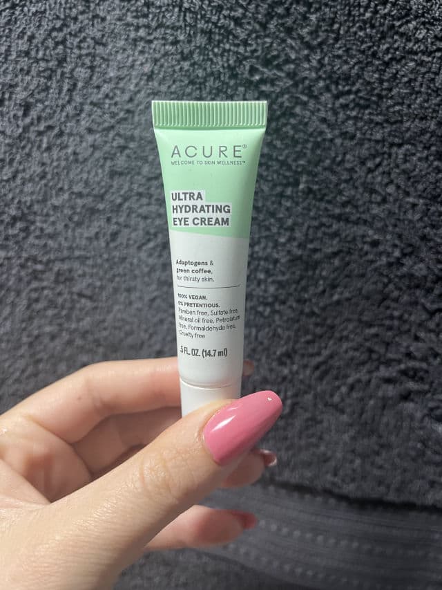 Acure Ultra Hydrating Eye Cream review photo by taylersei