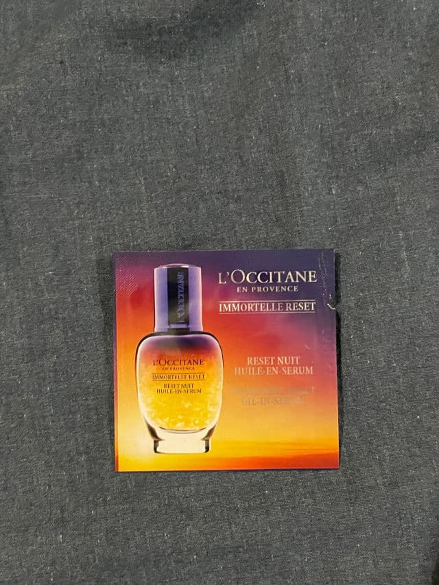 L'Occitane Immortelle Overnight Reset Oil-in-Serum review photo by Monicaaaaa