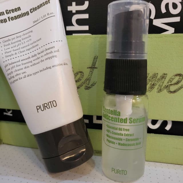 PURITO From Green Deep Foaming Cleanser review photo by Immortelle
