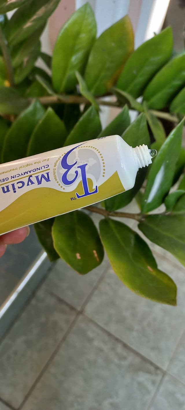 T3 Mycin Clindamycin Gel 1% review photo by peachybaby