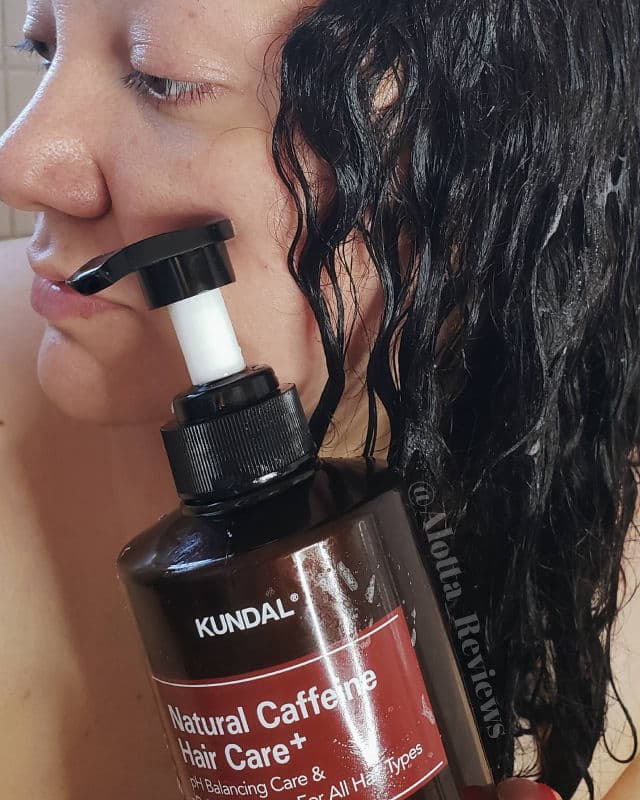Kundal Scalp Care+ Caffeine Scalp Shampoo review photo by AlottaxReviews