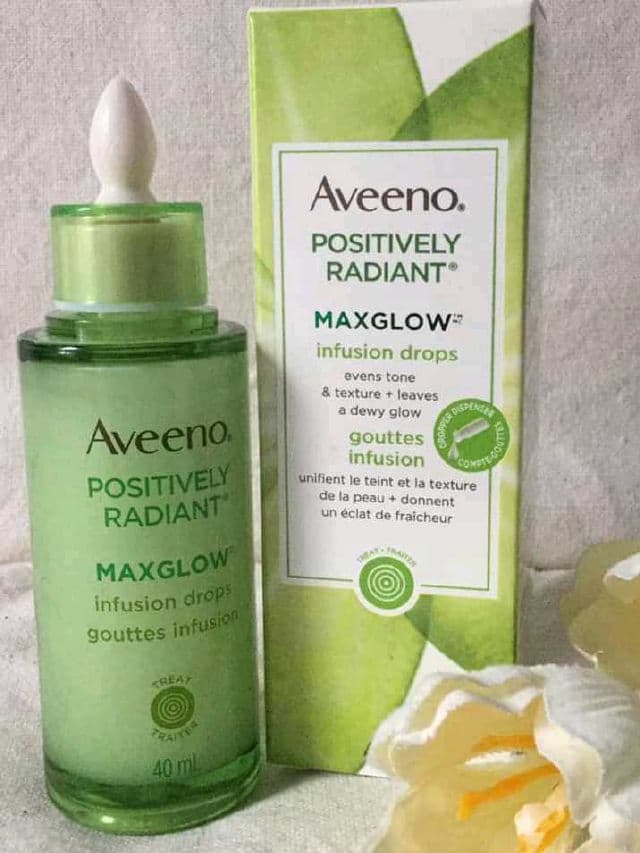 Aveeno Positively Radiant MaxGlow Infusion Drops Serum review photo by yogabug