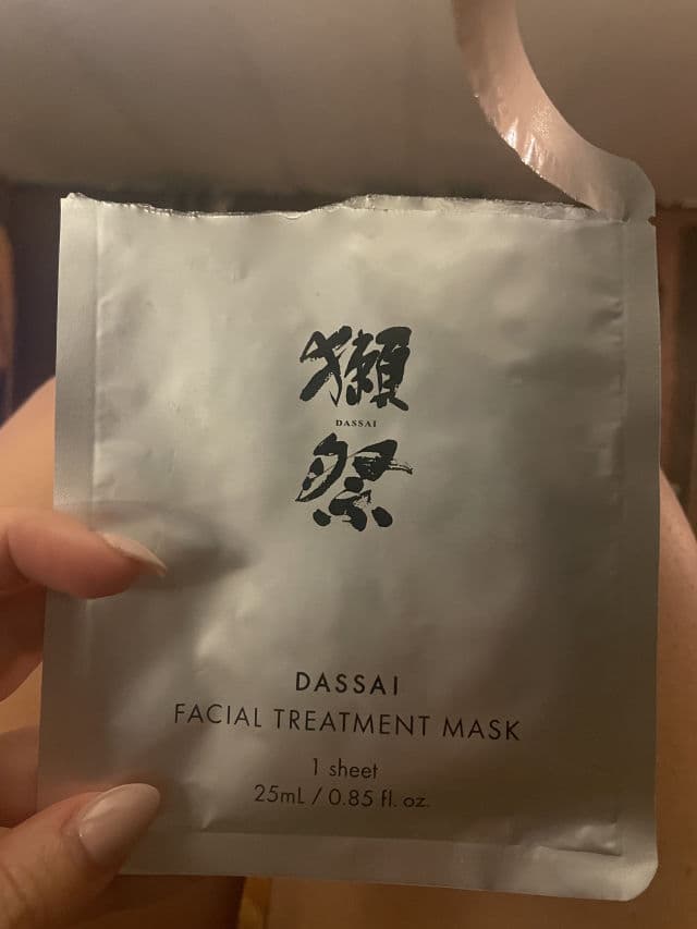 Dassai Facial Treatment Mask review photo by Thursday