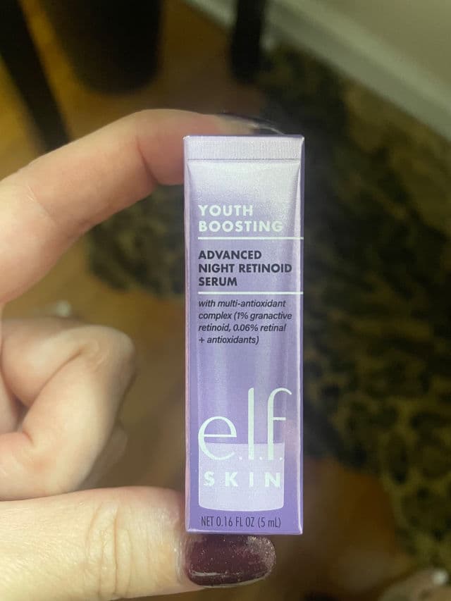 ELF Youth Boosting Advanced Night Retinoid Serum review photo by Thursday
