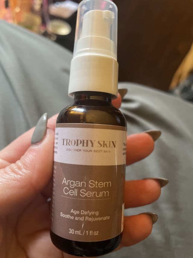 Trophy Skin Argan Stem Cell Serum review photo by Thursday