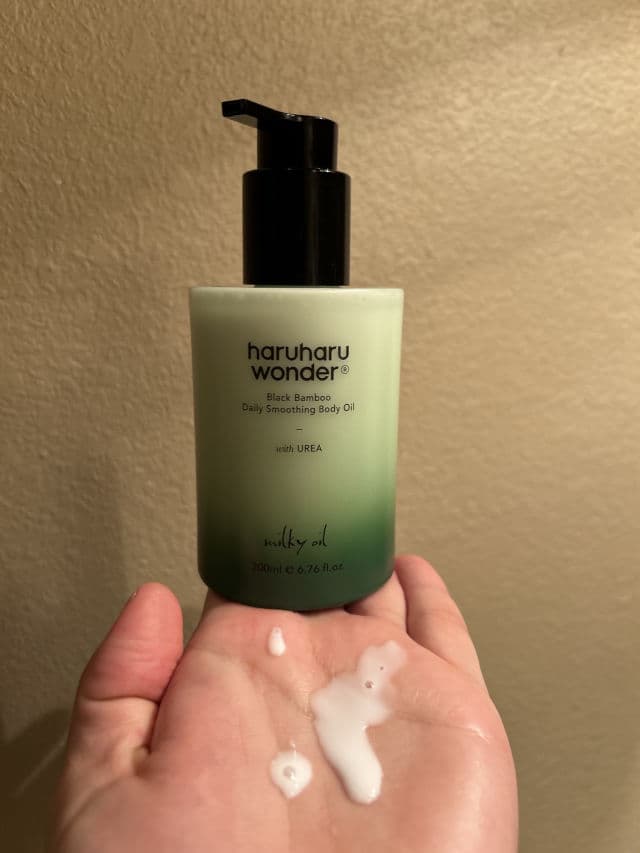 HaruHaru WONDER Black Bamboo Daily Smoothing Body Oil review photo by TanyaW