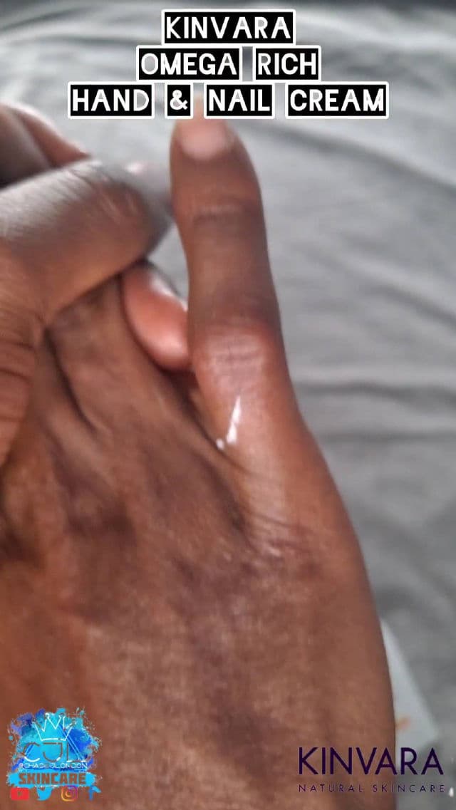 Kinvara Natural Omega Rich Hand & Nail Cream review photo by CHASEJLONDON