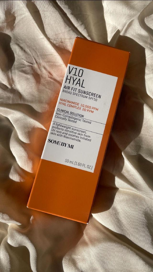 V10 Hyal Air Fit Sunscreen SPF50 product review
