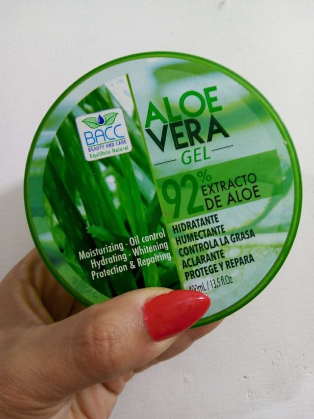BACC 92% Aloe Vera Gel review photo by MakeupByCaroD