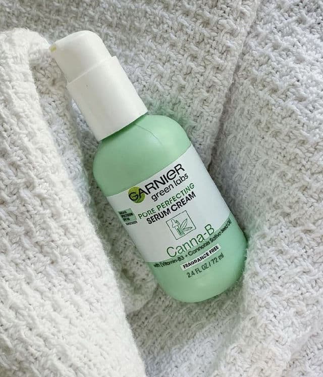Garnier Green Labs Canna-B Pore Perfecting Serum Cream Fragrance Free SPF 30 review photo by taylorjenkns