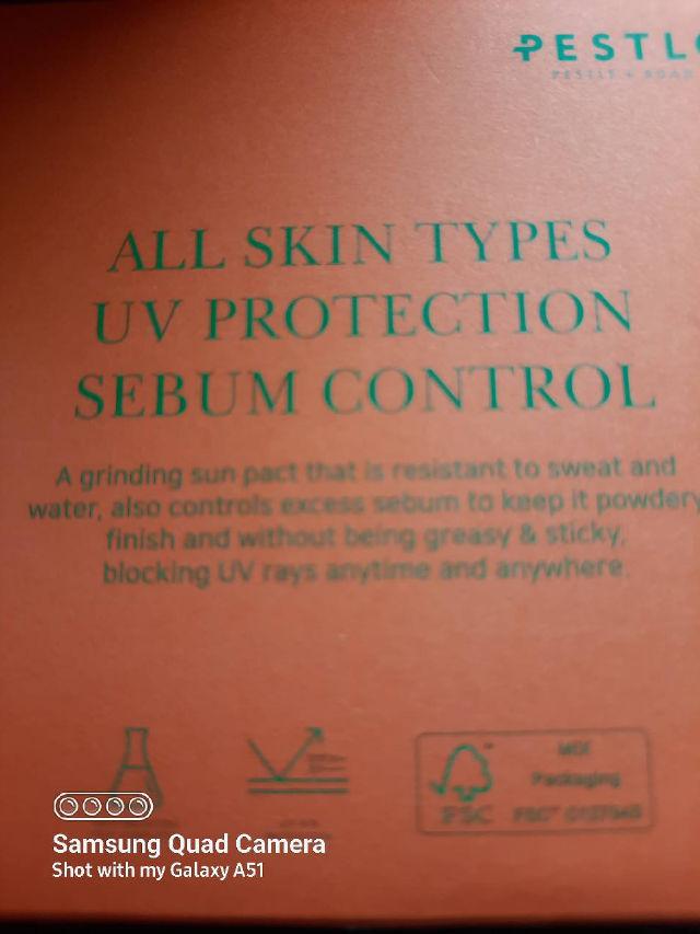 Saferecipe No Sebum Grinding Sun Pact SPF 50+ PA+++ product review