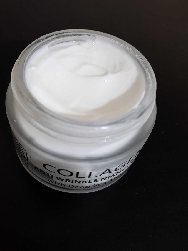 Collagen Anti-Wrinkle Night Cream with Dead Sea Minerals product review