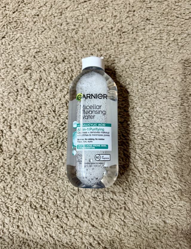Garnier Nutritioniste SkinActive Micellar Cleansing Water All-in-1 Mattifying review photo by mariaa55