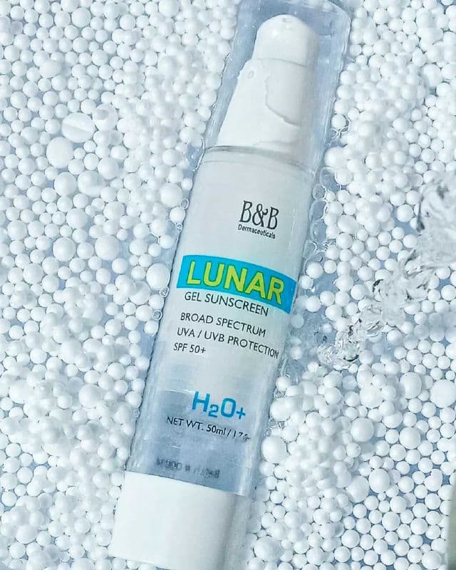 B&B Dermaceuticals Lunar Gel Sunscreen SPF50+ review photo by glowwithme2003