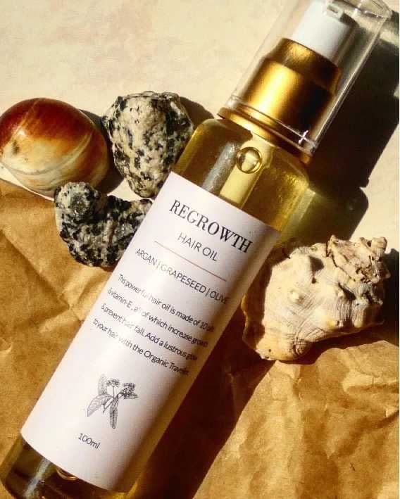 Organic Traveller Regrowth Hair Oil review photo by glowwithme2003