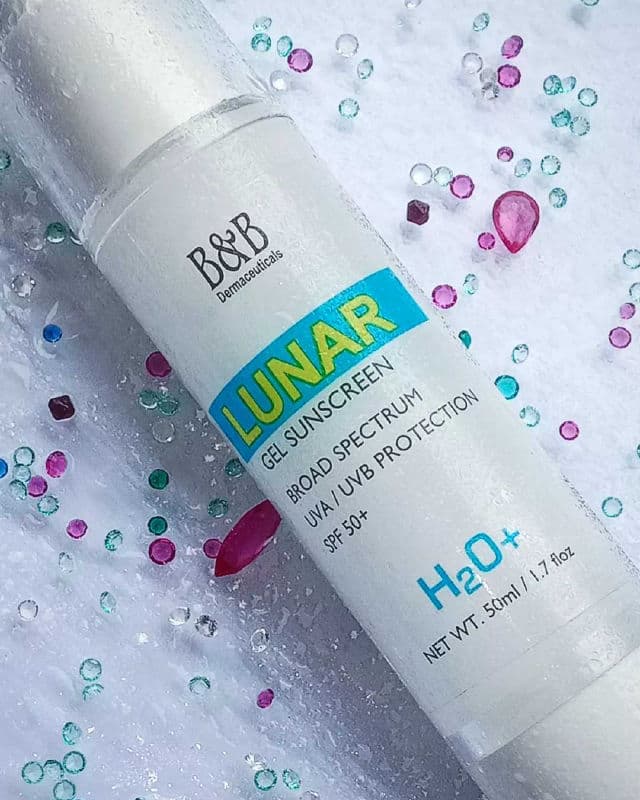 B&B Dermaceuticals Lunar Gel Sunscreen SPF50+ review photo by glowwithme2003