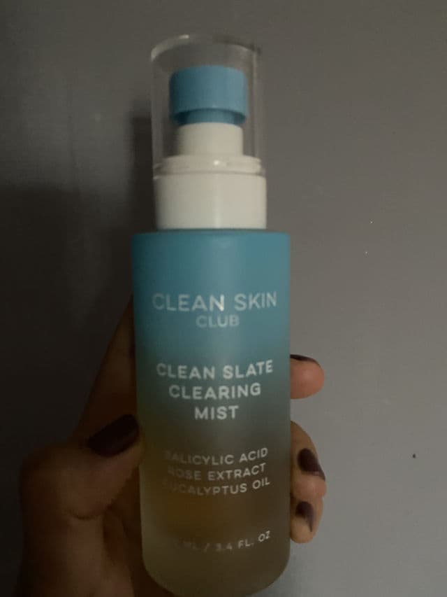 Clean Skin Club Clean Slate Clearing Mist review photo by madison97